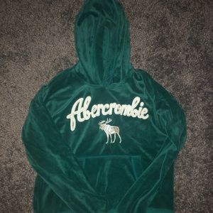 Girls Abercrombie velvet hoodie